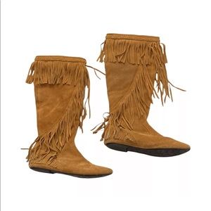 Sam Edelman Boho Moccasin Boots size 6.5
